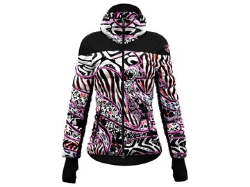 Zimná bunda Crazy Idea JKT Crows Zebra Mix