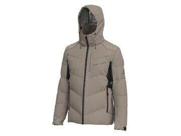 Lyžiarska bunda Fischer Flash Jacket Cobblestone Beige