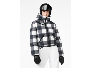Lyžiarska bunda Goldbergh Cabin Ski Jacket Black/White