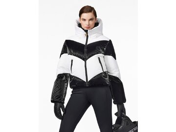 Lyžiarska bunda Goldbergh Courage Ski Jacket Black/White