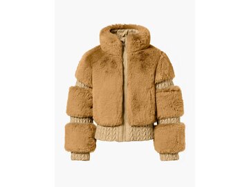 Lyžiarska bunda Goldbergh Furry Ski Jacket Caramello