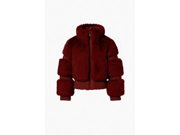 Lyžiarska bunda Goldbergh Furry Ski Jacket Vino Rosso