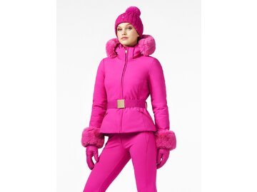 Bunda Goldbergh Giselle Faux Border Ski Jacket Passion Pink