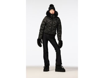 Lyžiarska bunda Goldbergh Harumi Ski Jacket Faux Border Black