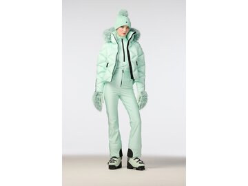 Lyžiarska bunda Goldbergh Harumi Ski Jacket Faux Border Matcha Mint