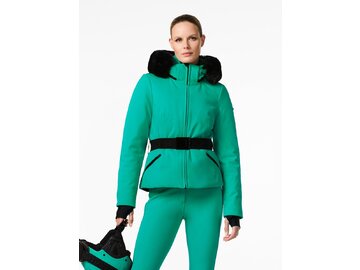 Lyžiarska bunda Goldbergh Hida Faux Border Ski Jacket Ice Green 24/25