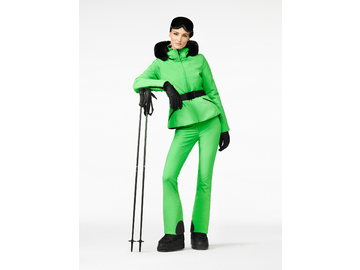 Lyžiarska bunda Goldbergh Hida Ski Jacket Faux Border Flash Green