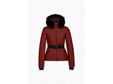 Lyžiarska bunda Goldbergh Hida Ski Jacket Faux Border Vino Rosso