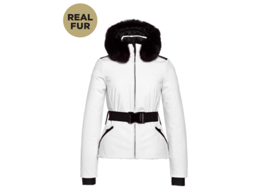 Lyžiarska bunda Goldbergh Hida Ski Jacket Real Border White