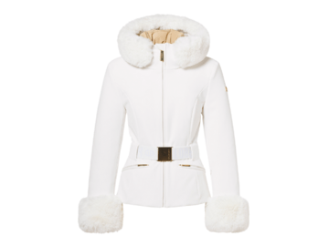 Bunda Goldbergh Prezioso Ski Jacket Faux Border Cream