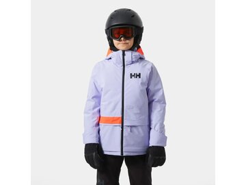 Lyžiarska bunda Helly Hansen JR Girl Stellar Jacket 2.0 Bright Lavender