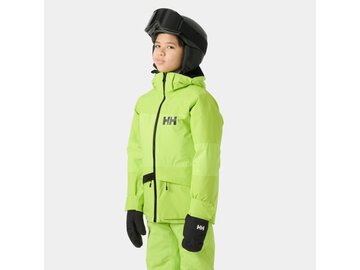 Lyžiarska bunda Helly Hansen JR Summit 2.0 Jacket Luminous Green