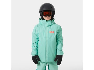 Lyžiarska bunda Helly Hansen Juniors' Traverse Jacket Lagoon