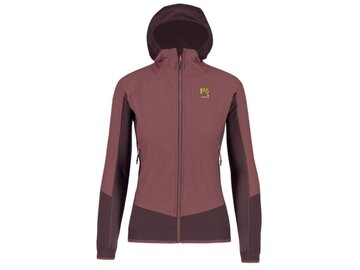 Dámska bunda Karpos Alagna Plus Evo W Deco Rose/Huckleberry