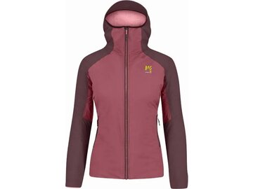 Dámska bunda Karpos Vinson Evo W Jacket Deco Rose/Huckleberry