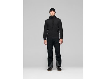Zimná bunda Norrona lyngen thermo¹⁰⁰active Zip Hood Caviar Black