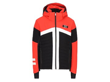Lyžiarska bunda One more Insulated Ski Jacket Black/Bacio/White