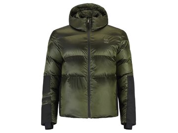 Lyžiarska bunda One more Ski And Leisure Time Eco-Down Jacket Survivor/Black/Black
