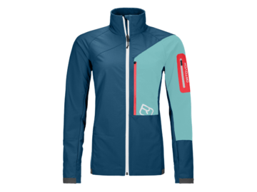 Dámska Bunda Ortovox Berrino Jacket W Petrol Blue