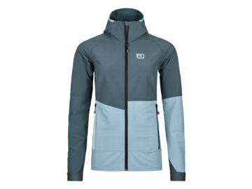 Zimná bunda Ortovox Punta Berrino Hooded Jacket W Dark Arctic Grey