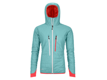 Dámska bunda Ortovox Swisswool Piz Boè Jacket W Ice Waterfall