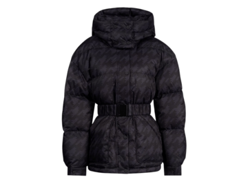 Lyžiarska bunda Perfect Moment Maya Down Parka Jacket Houndstooth Black