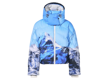 Lyžiarska bunda Perfect Moment Mountain Puffer Ski Jacket Ski Lift Print