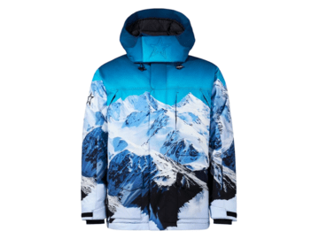 Lyžiarska bunda Perfect Moment Max Insulated Ski Parka Landscape Print