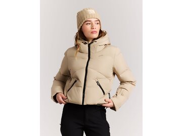 Lyžiarska bunda Protest PRTPreppy Zip-Shift Bamboo Beige