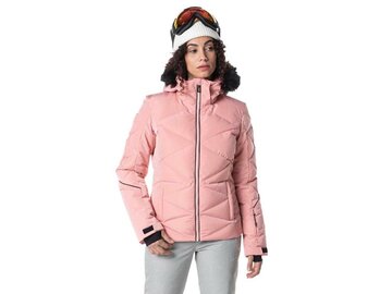 Lyžiarska bunda Rossignol Staci Pearly Jkt Cooper Pink