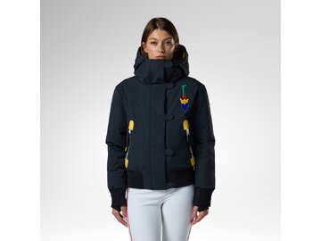 Lyžiarska bunda Rossignol W JCC Bomber Ski Jacket Black