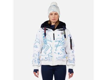 Lyžiarska bunda Rossignol W JCC Yeti-Rev Snow Angel Artic Print