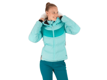 Dámska bunda Rossignol W Signature Down Jacket Aqua