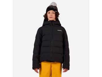Lyžiarska bunda Rossignol Boy SIZ Quilted Black