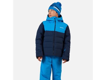 Lyžiarska bunda Rossignol Boy SIZ Quilted Dark Navy