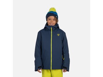 Lyžiarska bunda Rossignol Jr Strawpile Dark Navy