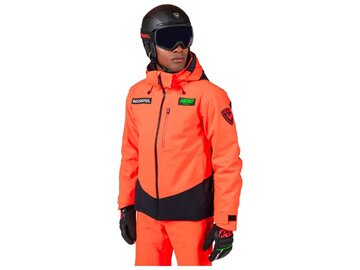 Lyžiarska bunda Rossignol Hero Blackside Insulated Jkt Neon Red