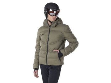 Lyžiarska bunda Rossignol Legacy Merino Down Jkt Olive Green