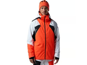 Lyžiarska bunda Rossignol M Hero 4WS Insulated Ski Jacket Neon Red