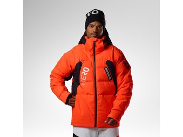 Lyžiarska bunda Rossignol M Hero 4WS Puffy Jacket Neon Red