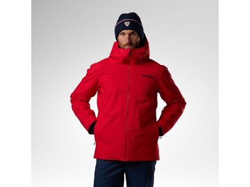Lyžiarska bunda Rossignol Rochrun Insulated Jacket Sport Red Solid