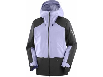 Lyžiarska bunda Salomon Absolute 3L Jacket Men Blue Granite/Deep Black