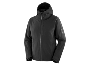 Lyžiarska bunda Salomon Highland Jacket Men Deep Black