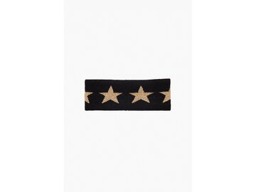 Čelenka Goldbergh Cosmic Headband Black/Gold