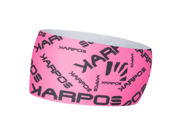 Čelenka Karpos Pelmo Headband Pink Power/Woodland Gray