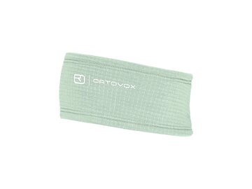 Čelenka Ortovox Fleece Grid Headband Green Acid
