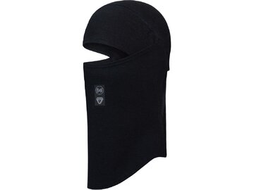 Kukla Buff Thermonet Hinged Balaclava Solid Black