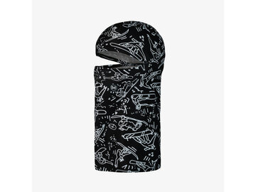 Kukla Buff ThermoNet Hinged Balaclava Tivat Black