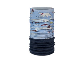 Nákrčník Buff Polar Imus Washed Blue