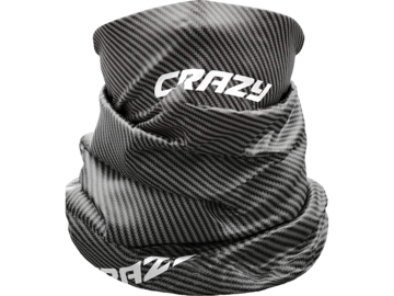 Nákrčník Crazy Idea Neck Gaiter Light Black 24/25
